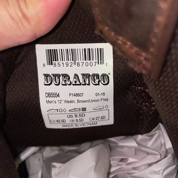 DURANGO REBEL PATRIOTIC PULL-ON WESTERN FLAG BOOT - Picture 6 of 17